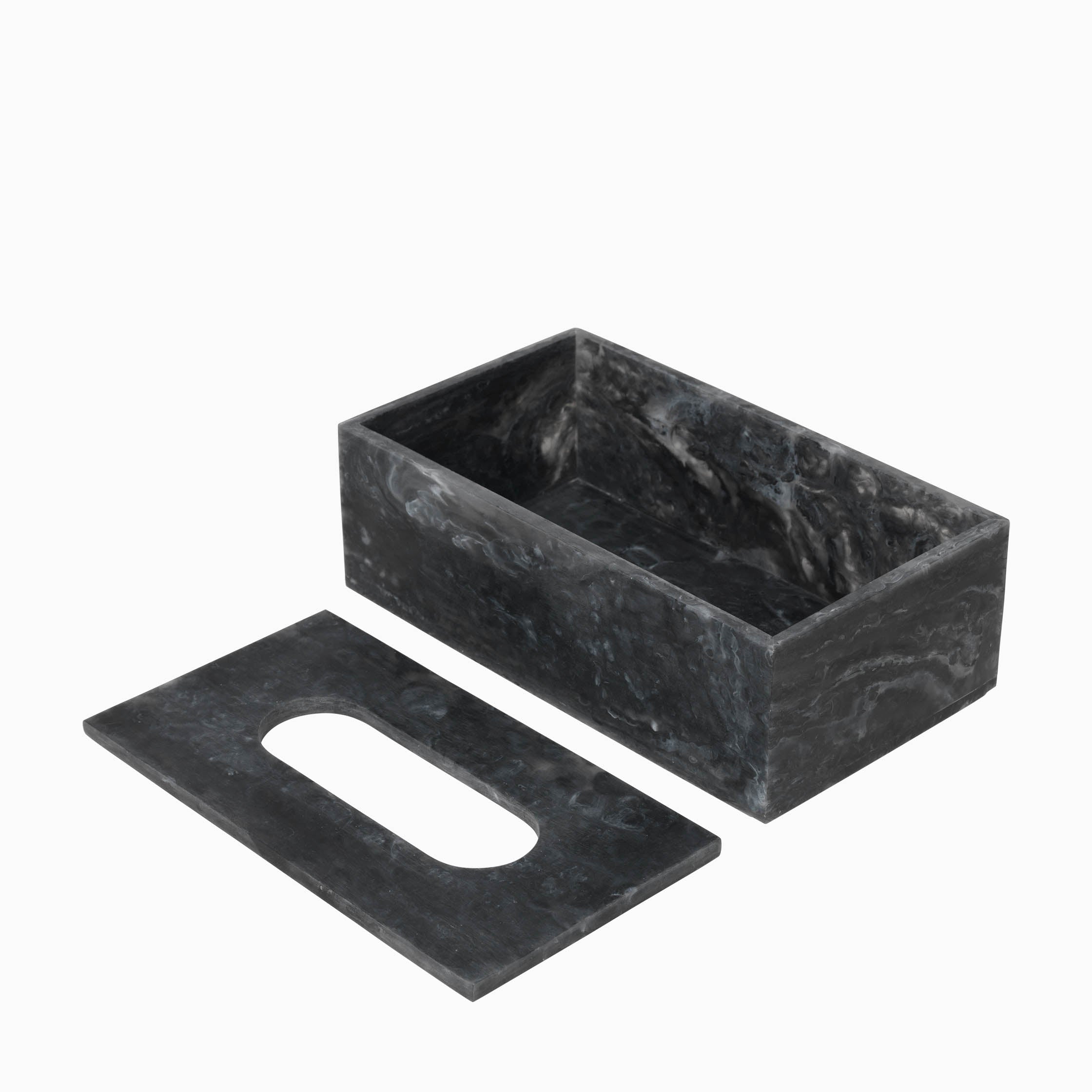Ferm Living Mist Tissue Box Charcoal