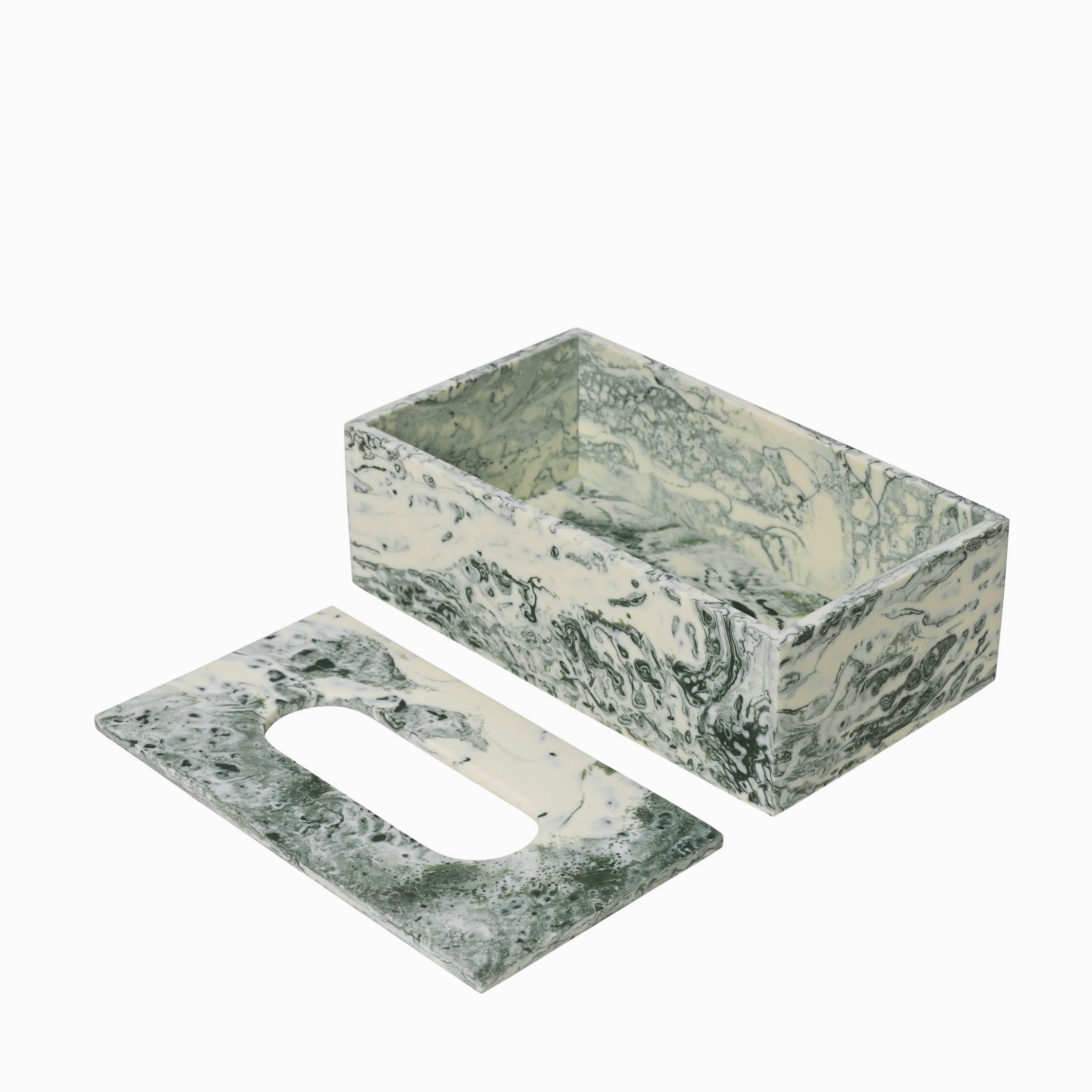 Ferm Living Mist Tissue Box Emerald