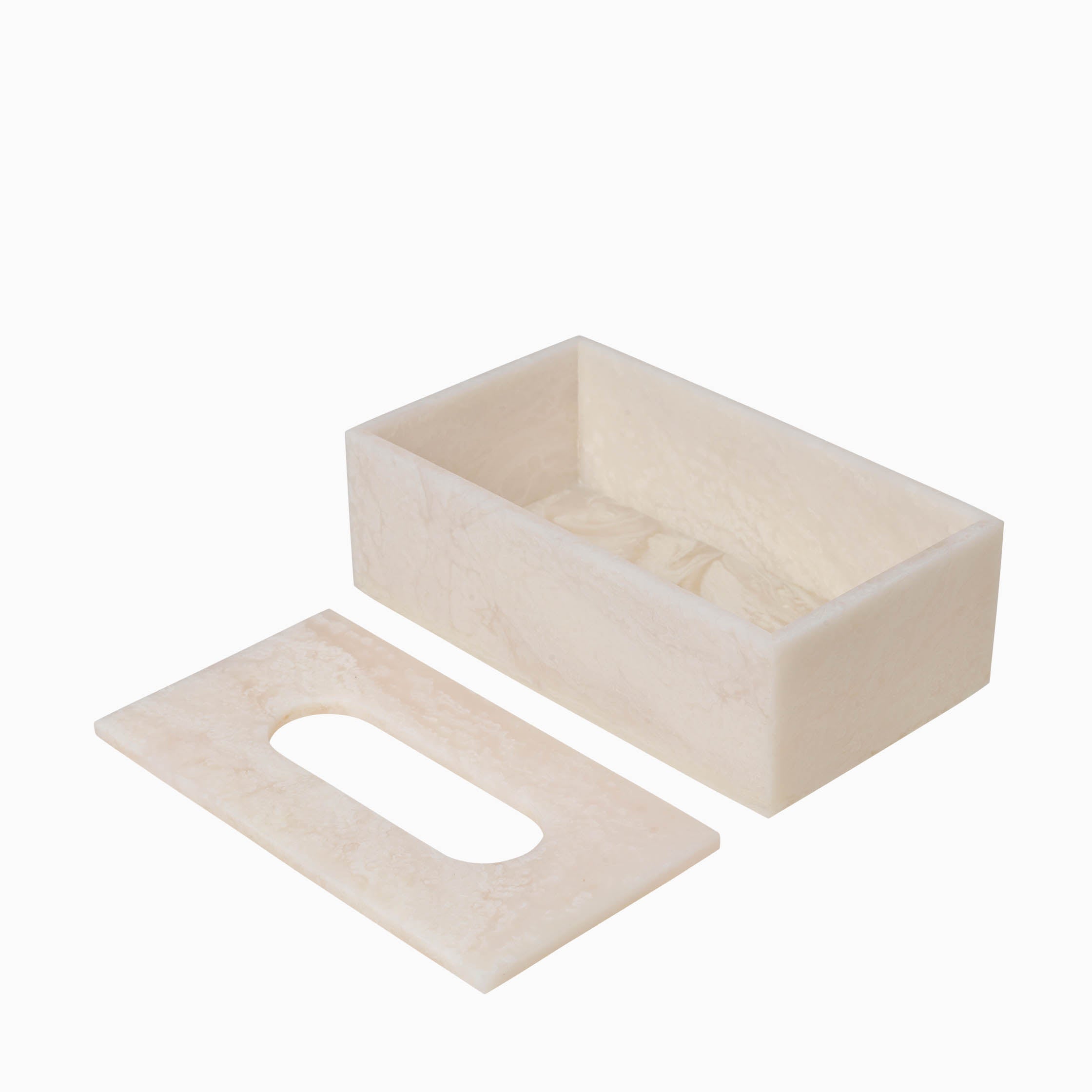 Ferm Living Mist Tissue Box Pearl