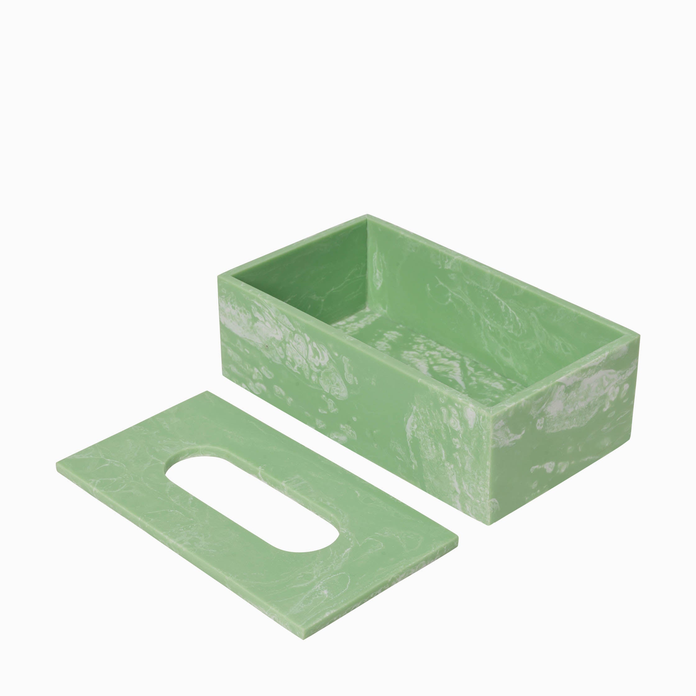 Ferm Living Mist Tissue Box Seafoam