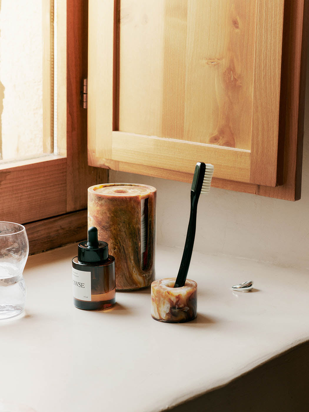 Ferm Living Mist Toothbrush Holder Single Sugarkelp