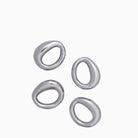 Ferm Living Orrith Napkin Rings (Set of 4) - Silver
