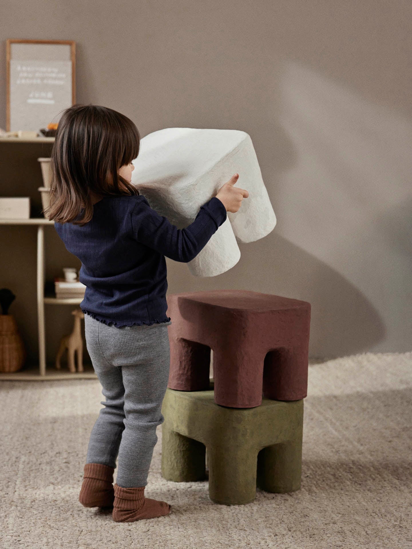 Ferm Living Podo Stool Rose