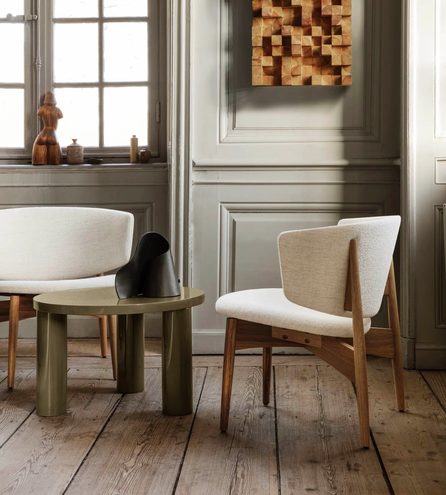 Ferm Living Post Coffee Table Small Olive