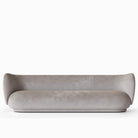 Ferm Living Rico 4 Seater Faded Velvet Concrete