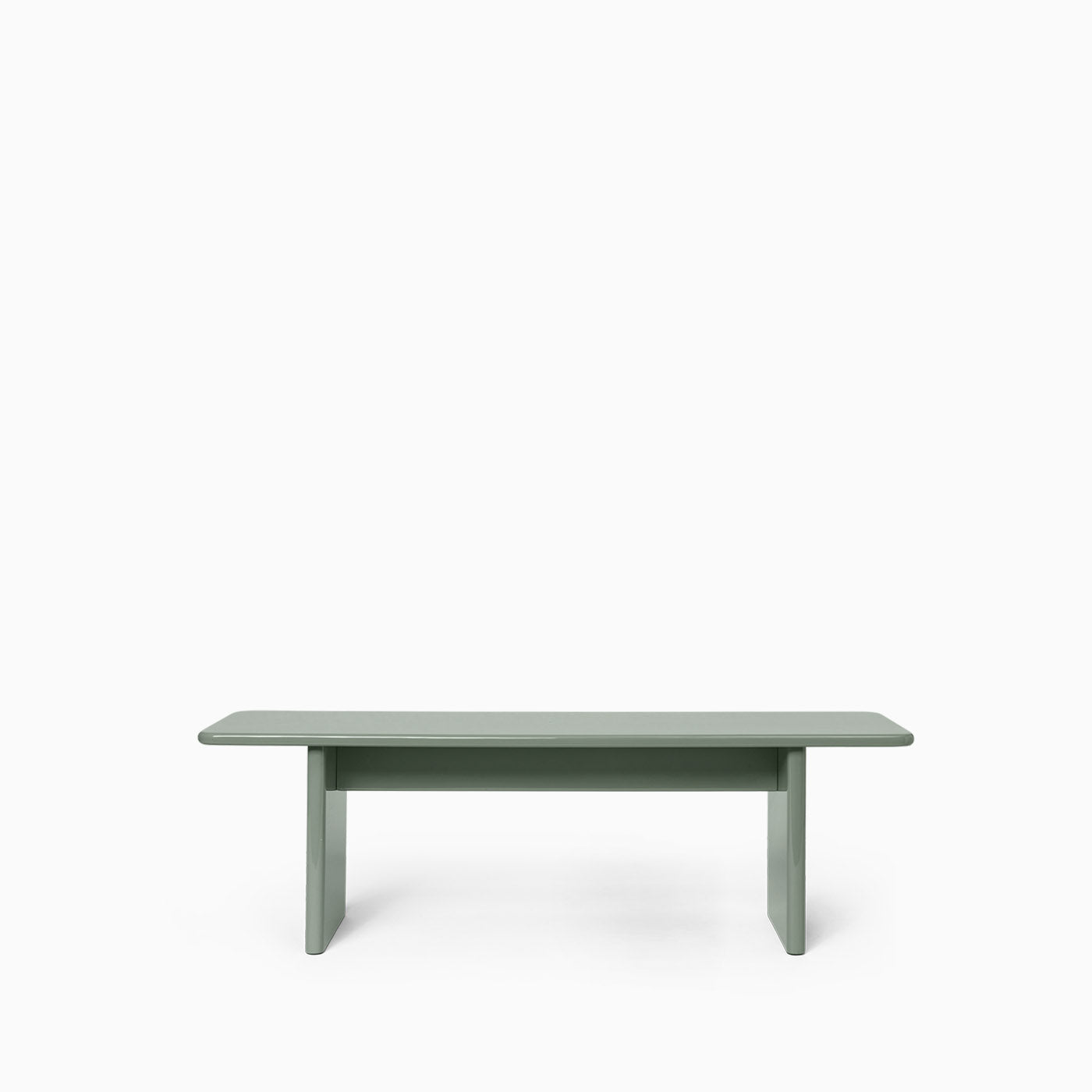 Ferm Living Rink Bench Small Tea Green