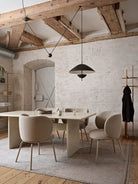 Ferm Living Rink Dining Table Eggshell Small