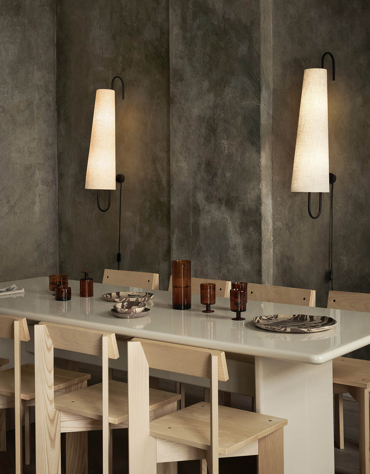 Ferm Living Rink Dining Table Eggshell