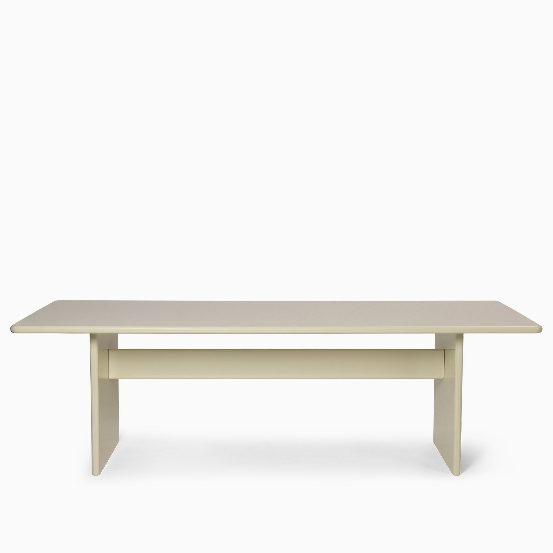 Ferm Living Rink Dining Table Large Eggshell