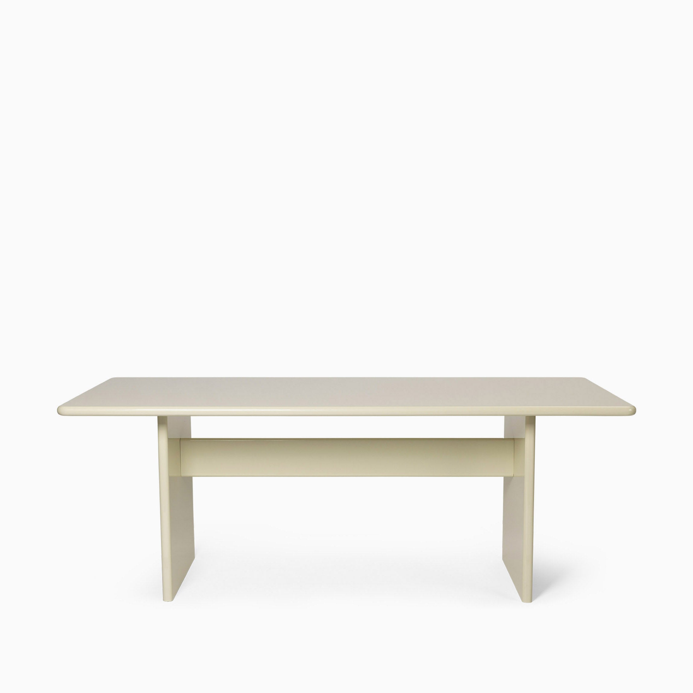Ferm Living Rink Dining Table Eggshell Small