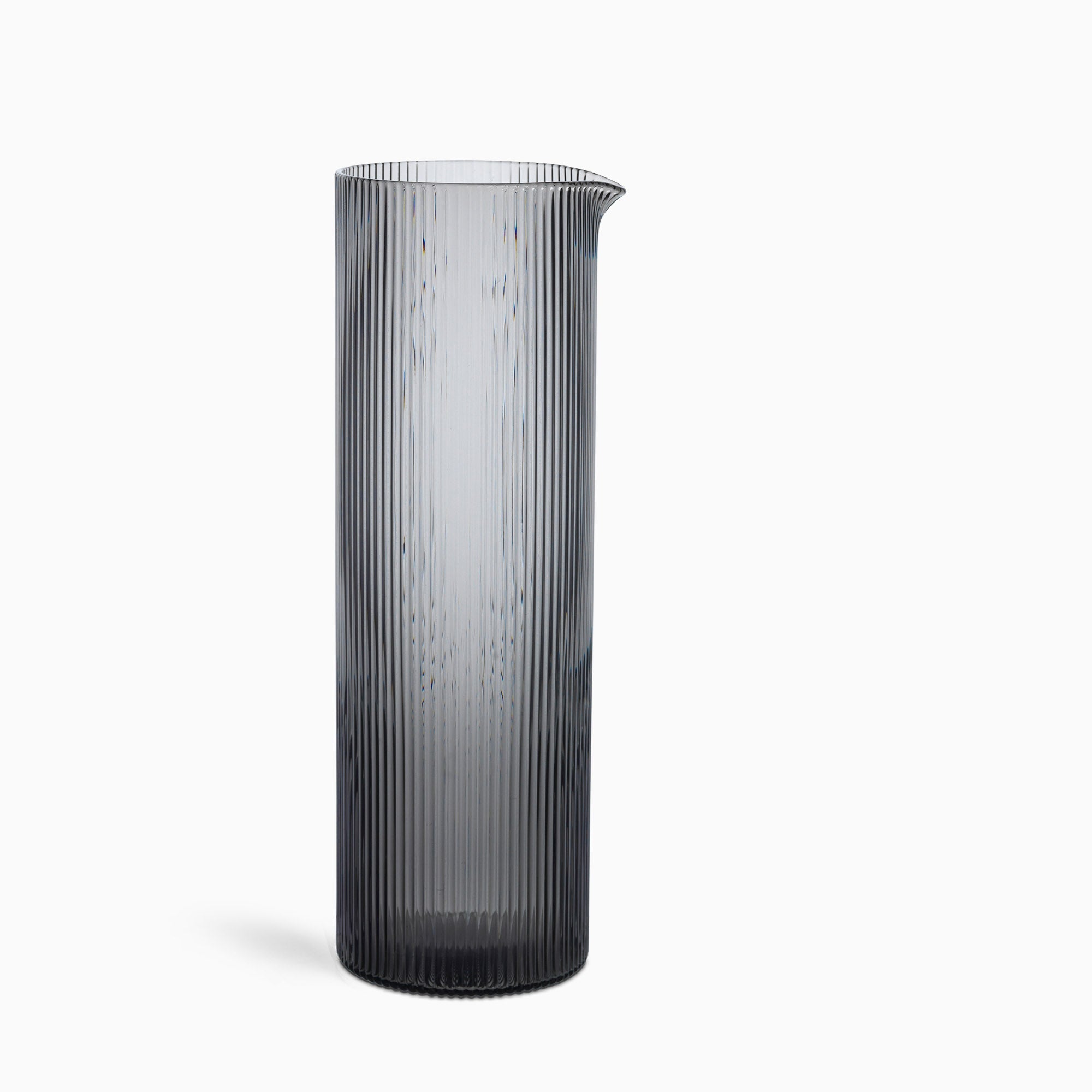Ferm Living Ripple Water Jug - Smoked