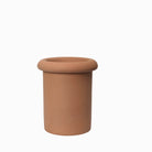Ferm Living Rollo Pot H36 Terracotta