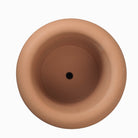 Ferm Living Rollo Pot Terracotta Top View