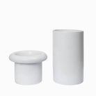 Ferm Living Rollo Pot H46 White