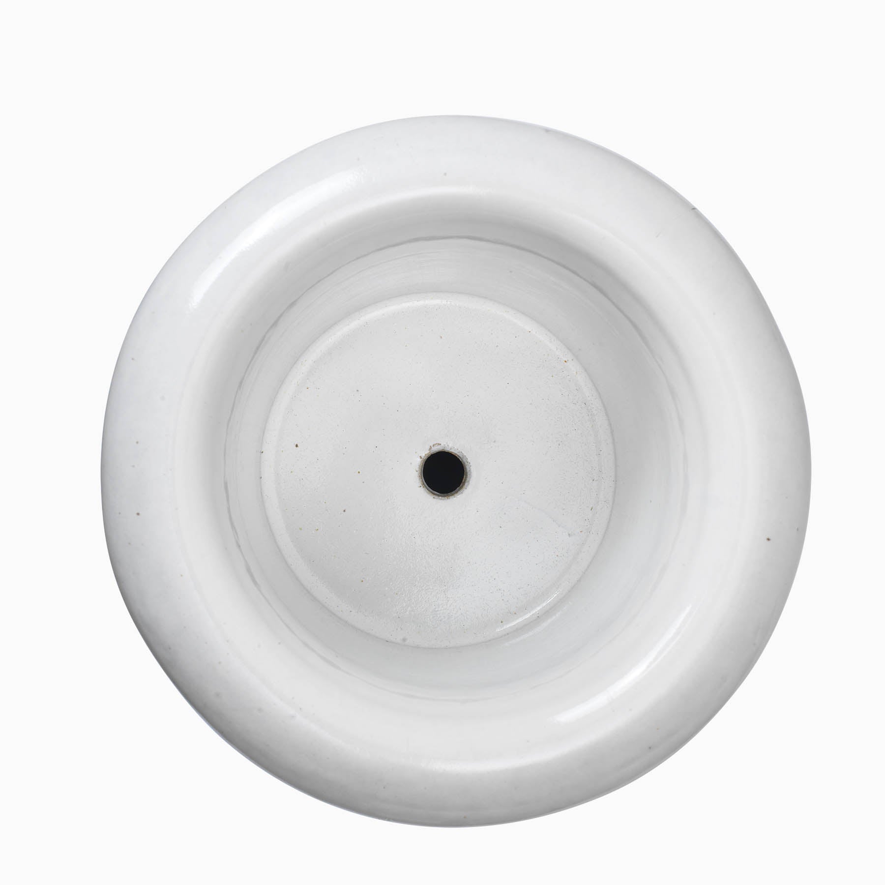 Ferm Living Rollo Pot H46 White