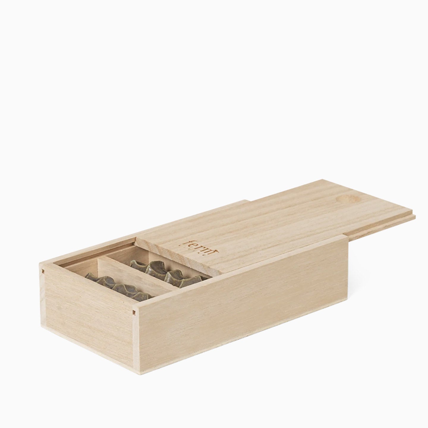 Ferm Living Serre Cutlery Rest Moss Green