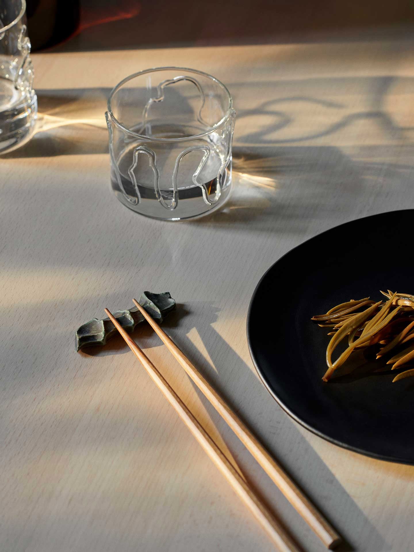 Ferm Living Serre Cutlery Rest Moss Green