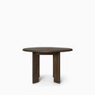 Ferm Living Tarn Dining Table 115cm Dark Stained Beech