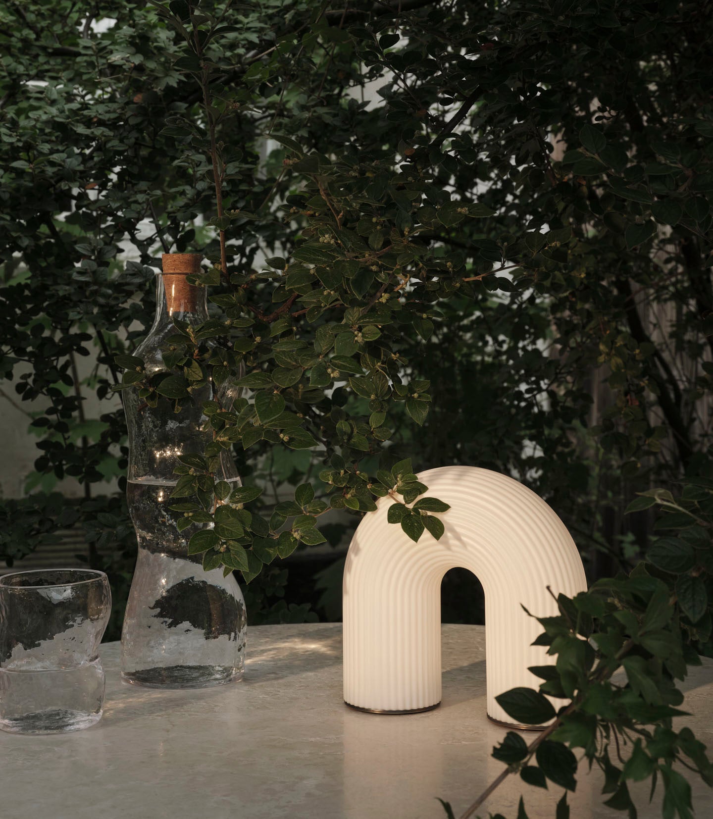 Ferm Living Vuelta Portable Lamp - White