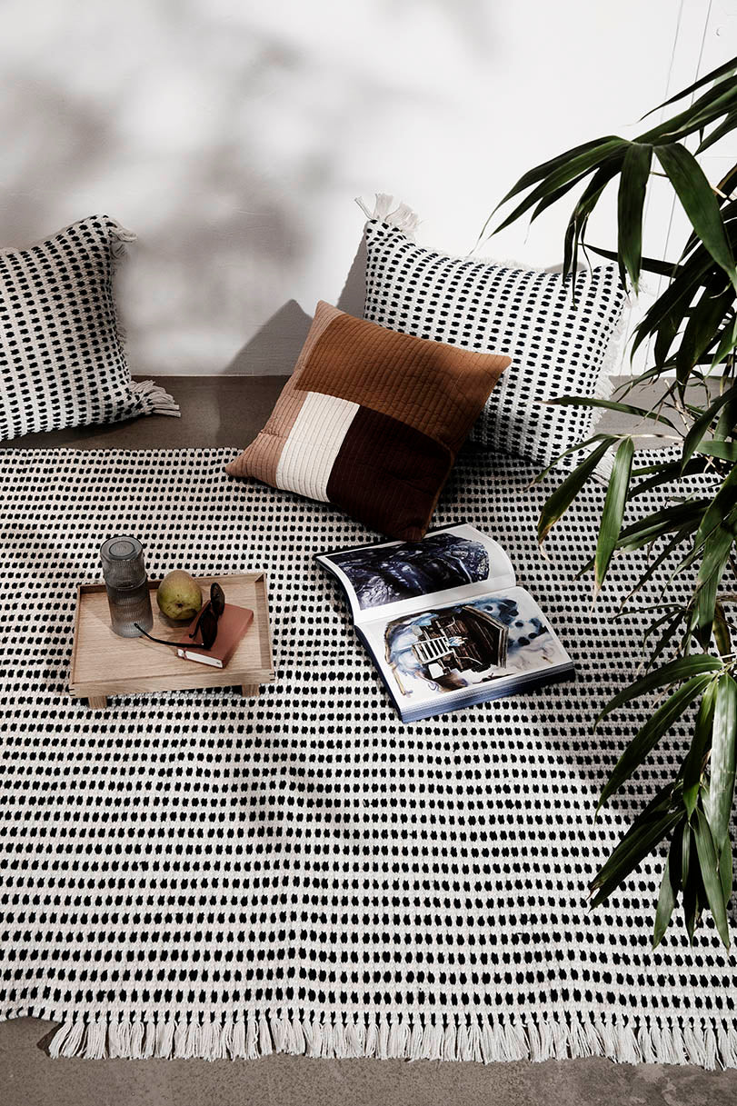 Ferm Living Way Cushion - Off White