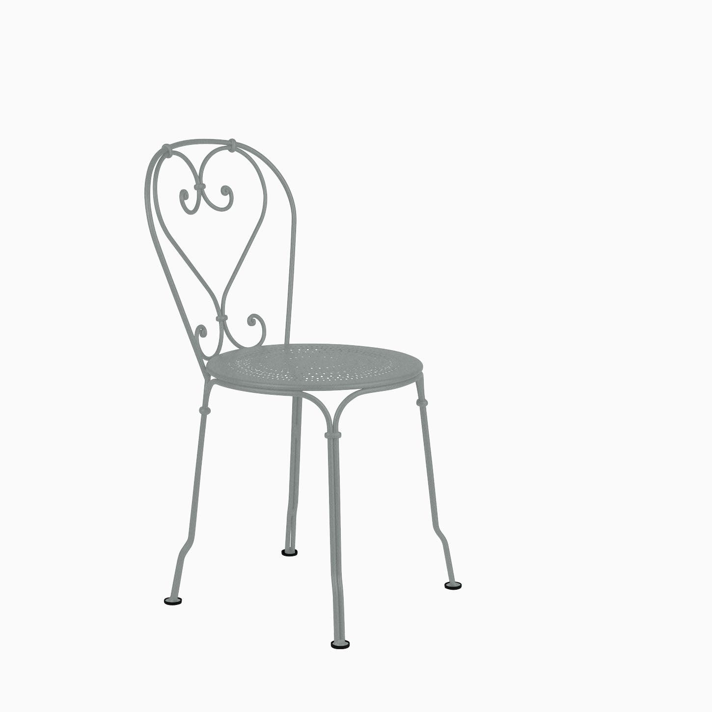 Fermob 1900 Chair Lapilli Grey