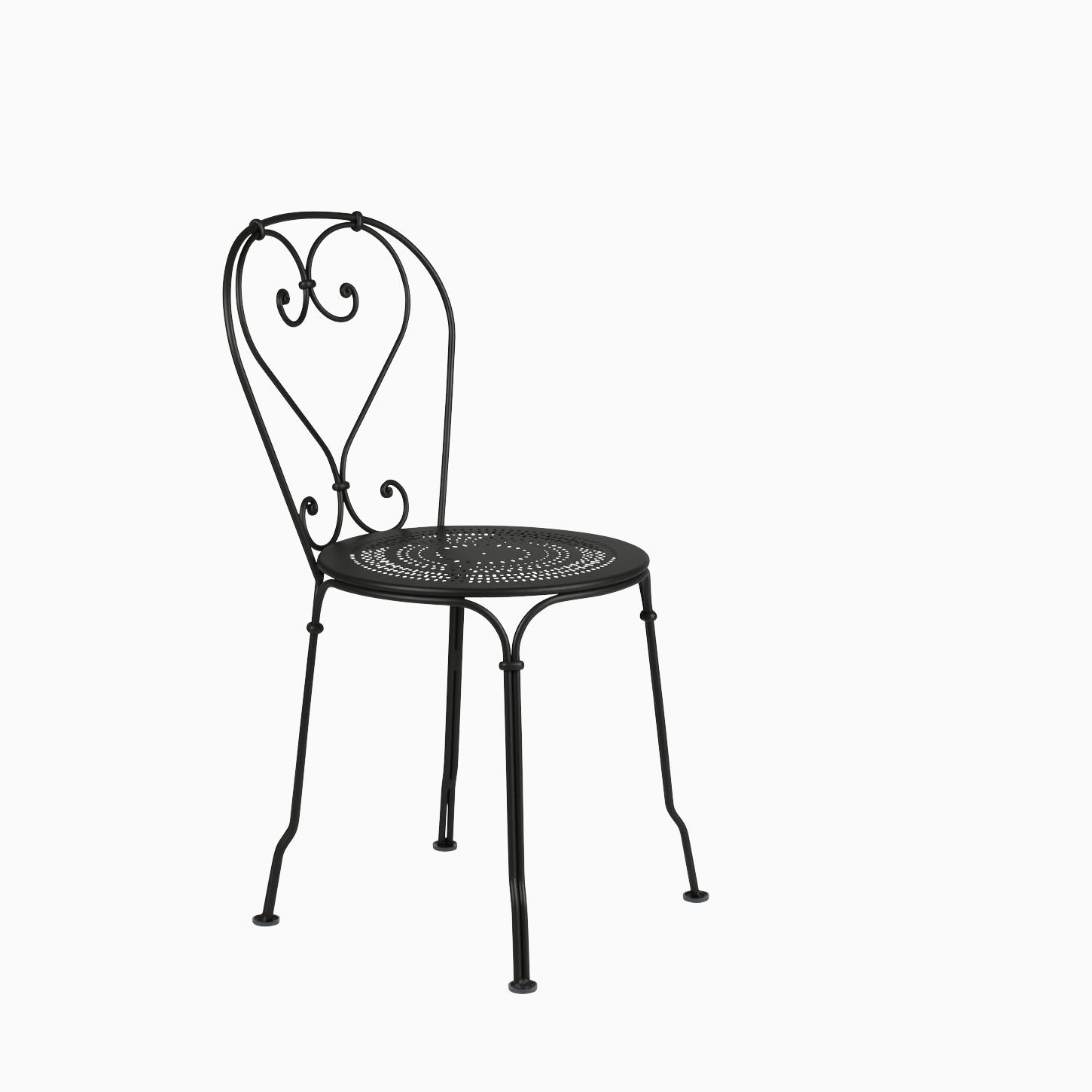 Fermob 1900 Chair Liquorice