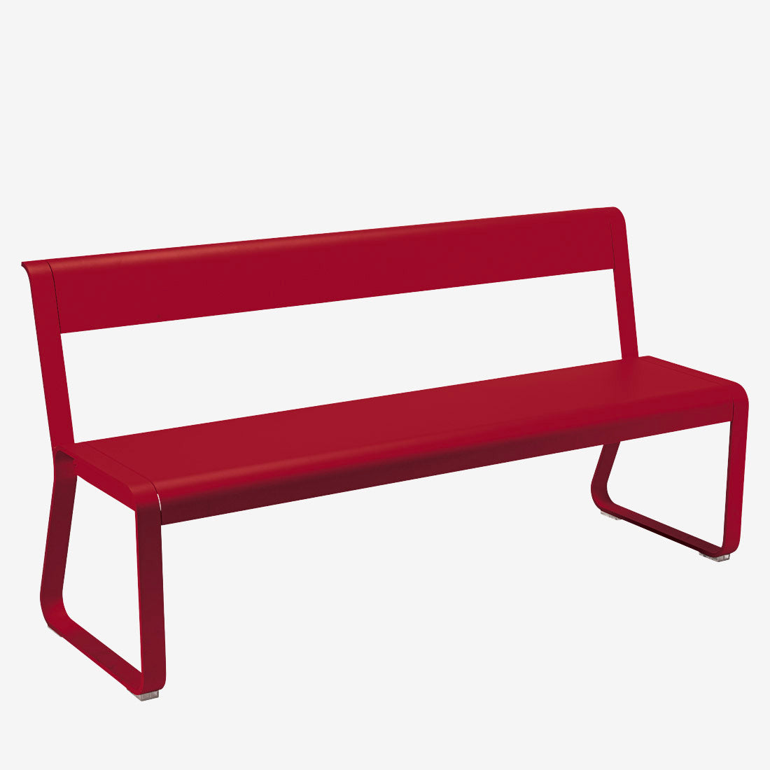 Fermob Bellevie Bench Chili