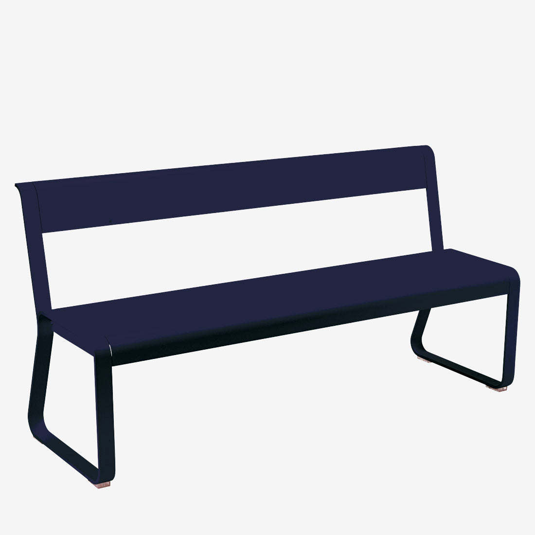 Fermob Bellevie Bench Deep Blue