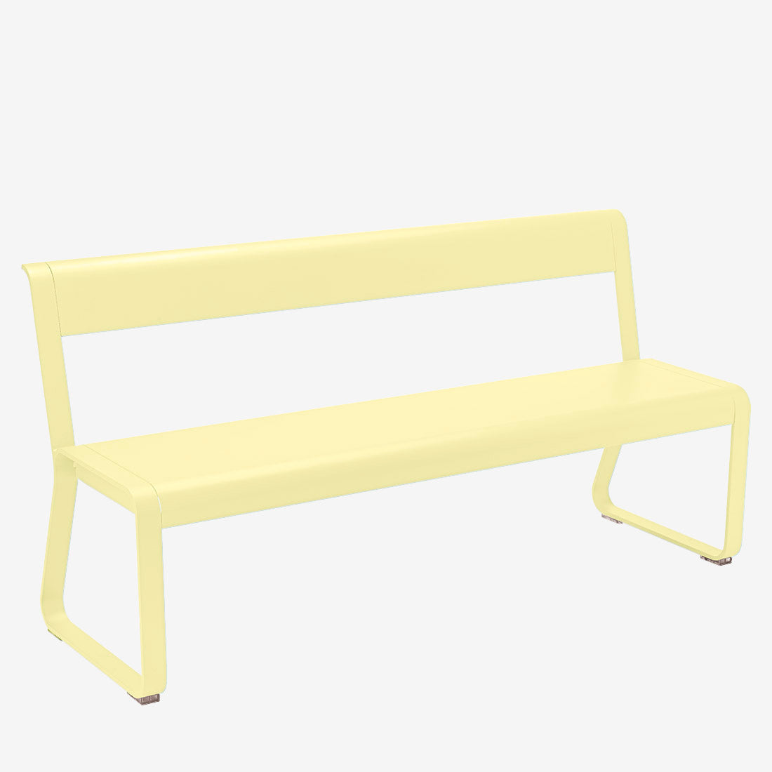 Fermob Bellevie Bench Frosted Lemon