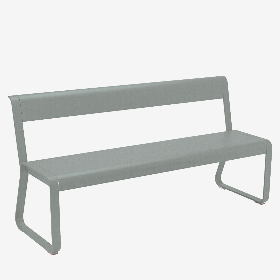 Fermob Bellevie Bench Lapilli Grey
