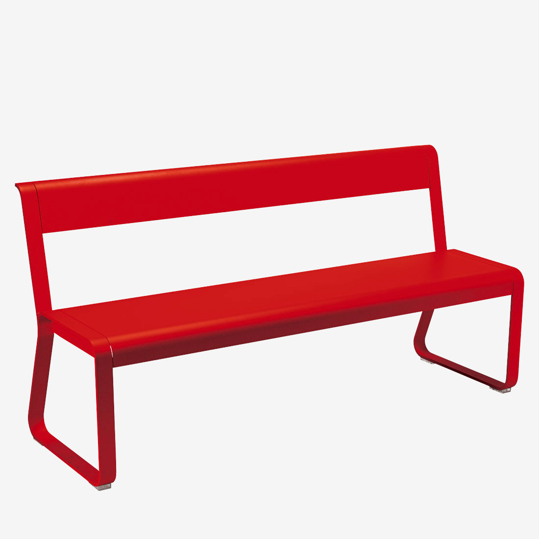 Fermob Bellevie Bench Poppy