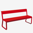 Fermob Bellevie Bench Poppy