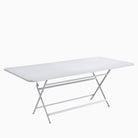 Fermob Caractere Outdoor Table 190cm Cotton White