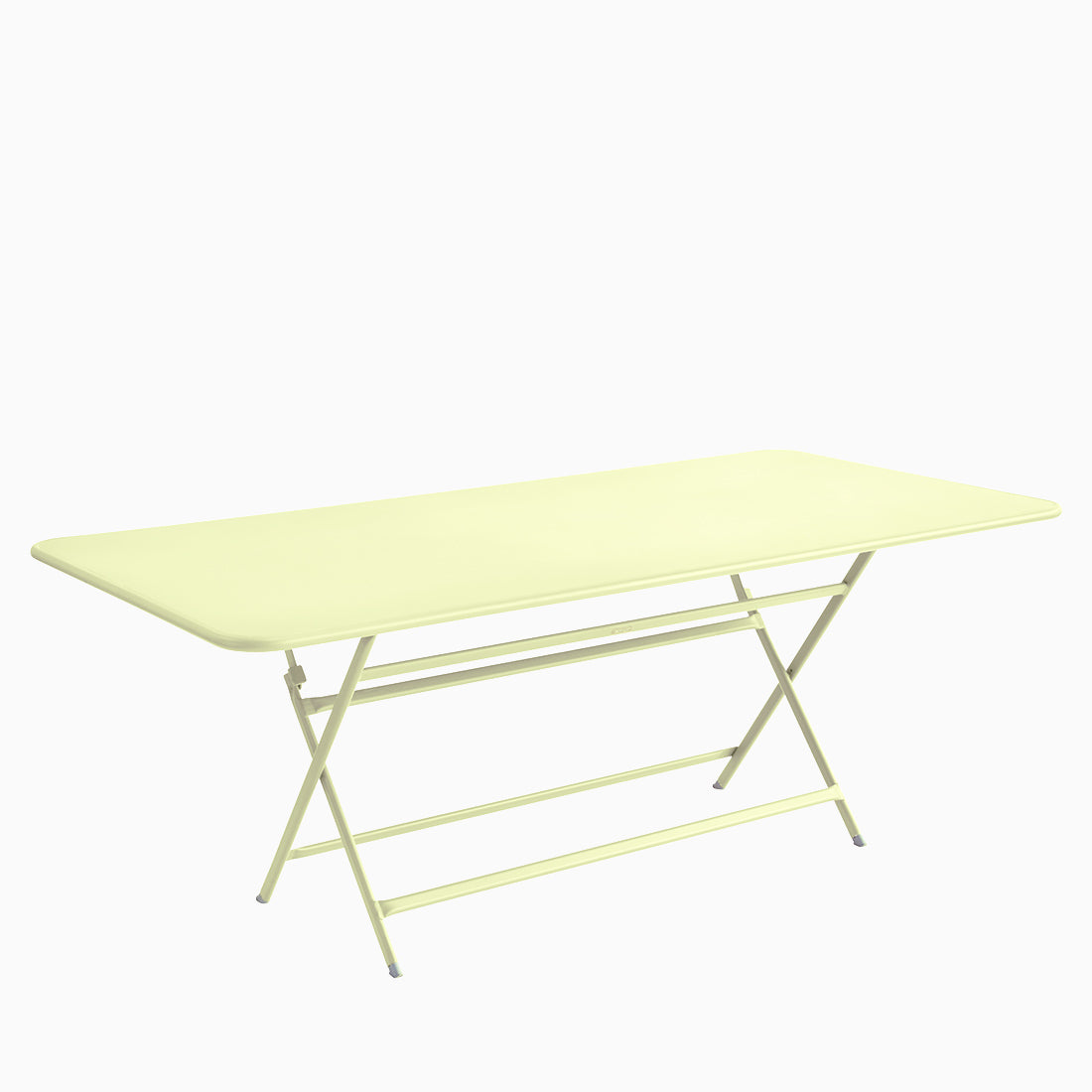 Fermob Caractere Outdoor Table 190cm Frosted Lemon