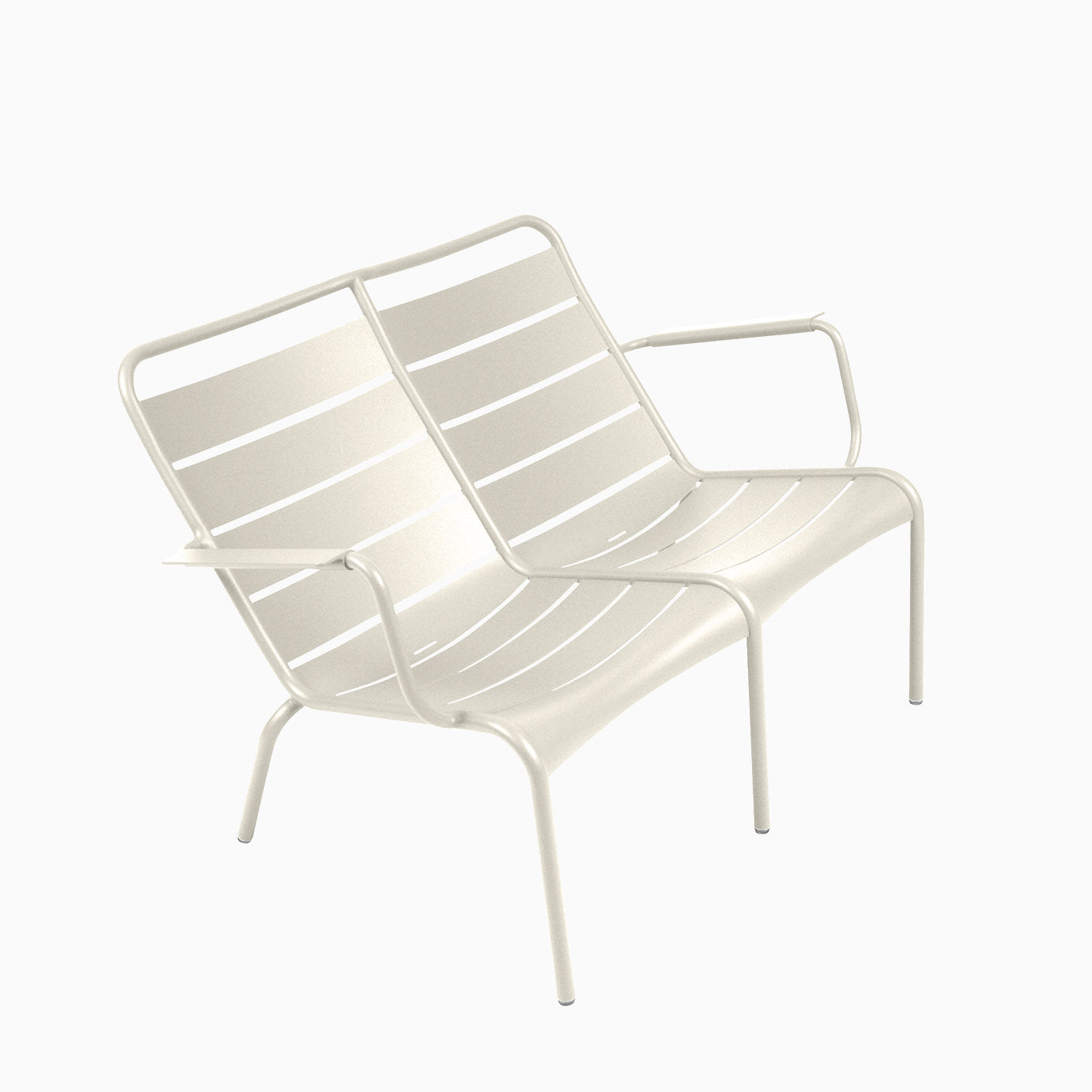 Fermob Luxembourg Duo Low Armchair Clay Grey