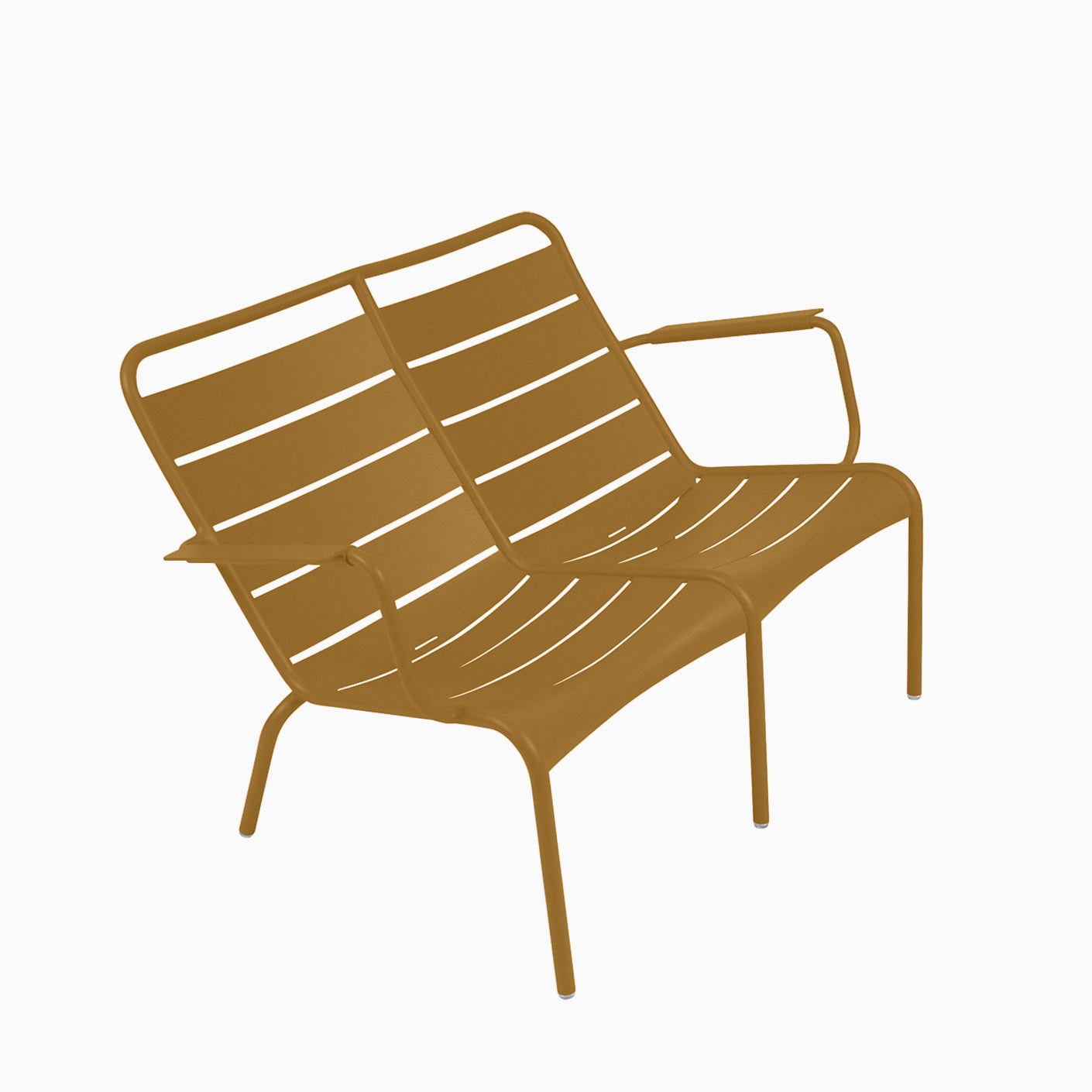 Fermob Luxembourg Duo Low Armchair Gingerbread