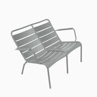 Fermob Luxembourg Duo Low Armchair Lapilli Grey