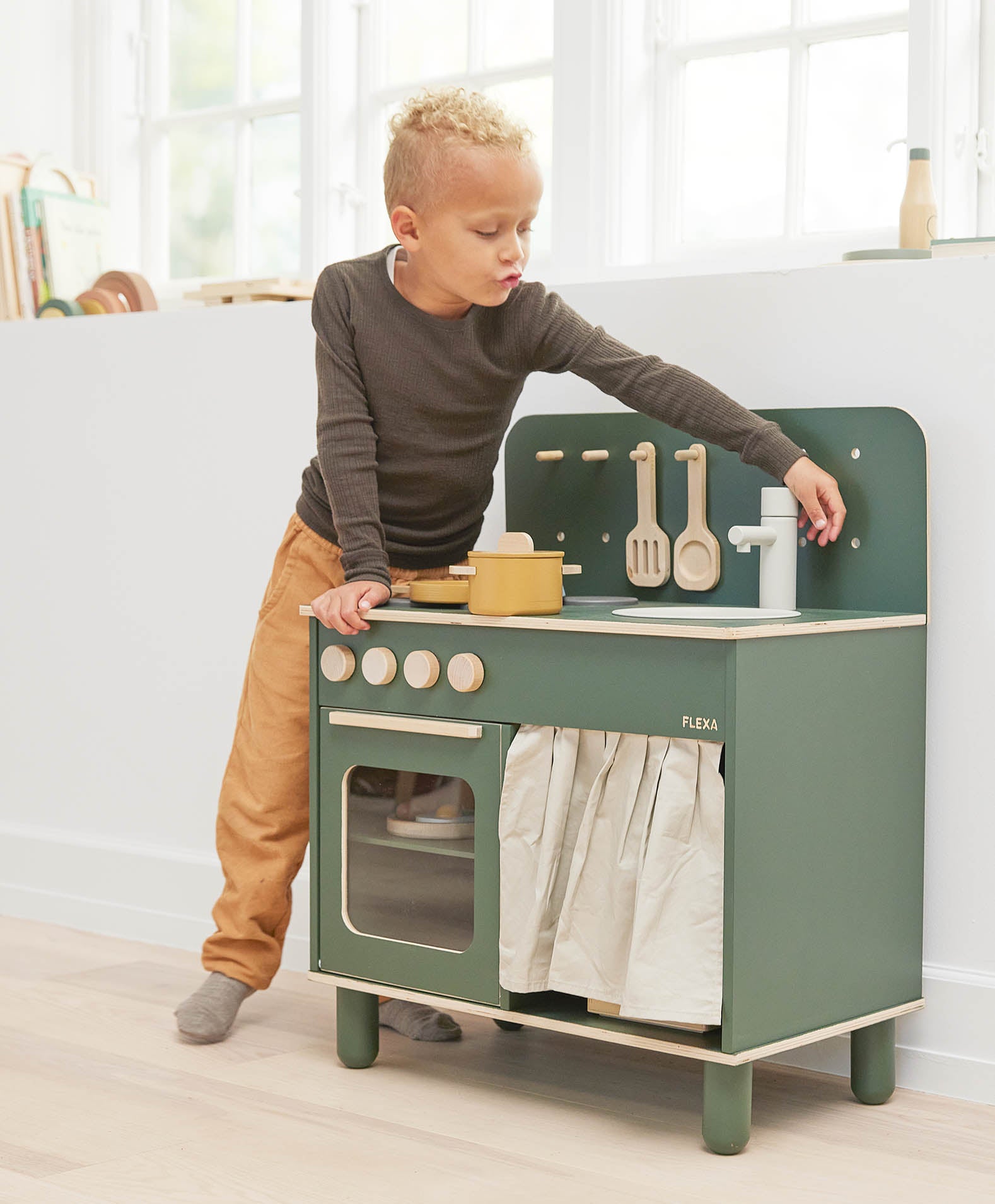 Flexa Kitchen Deep Green