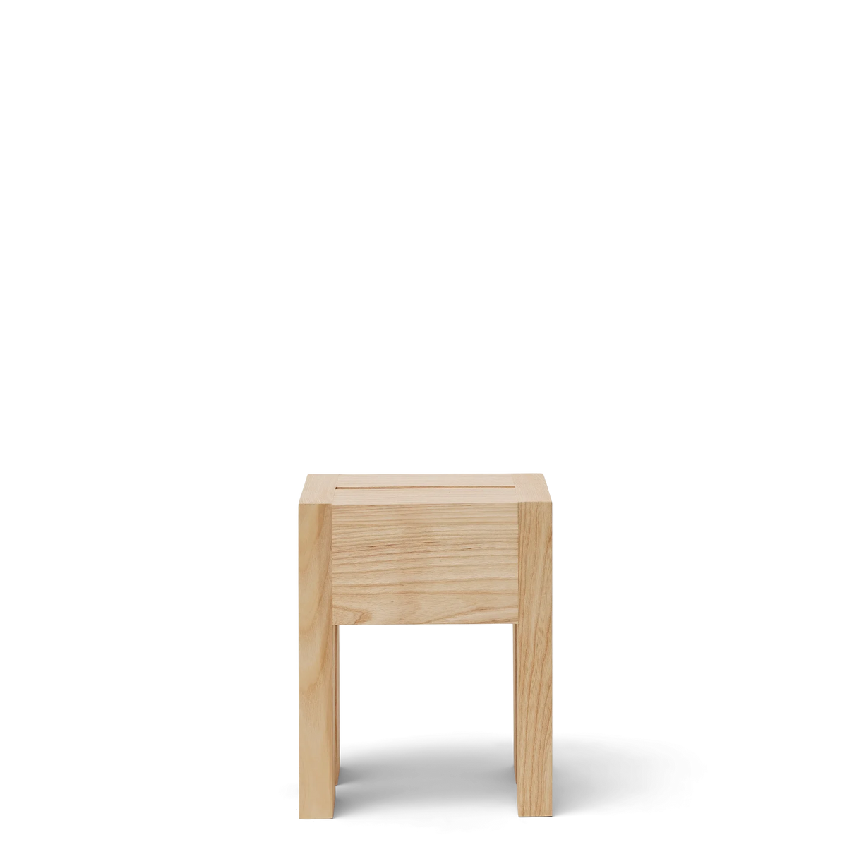 Form & Refine Monolith Side Table Ash