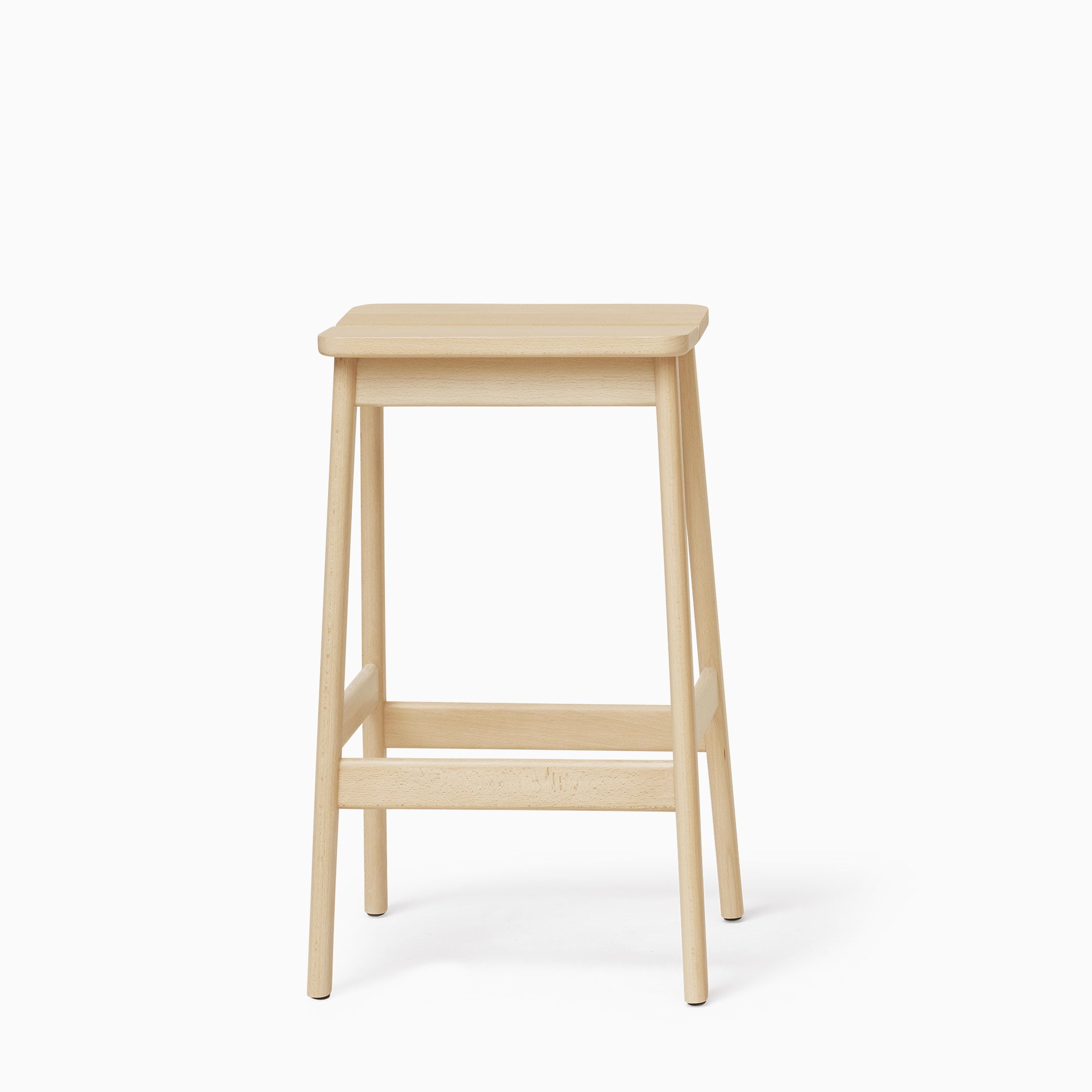 Form & Refine Angle Bar Stool Beech
