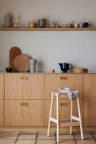 Form & Refine Angle Bar Stool Beech