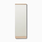 Form & Refine Rim Wall Mirror - 35x110cm White Oiled Oak