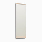 Form & Refine Rim Wall Mirror - 35x110cm White Oiled Oak