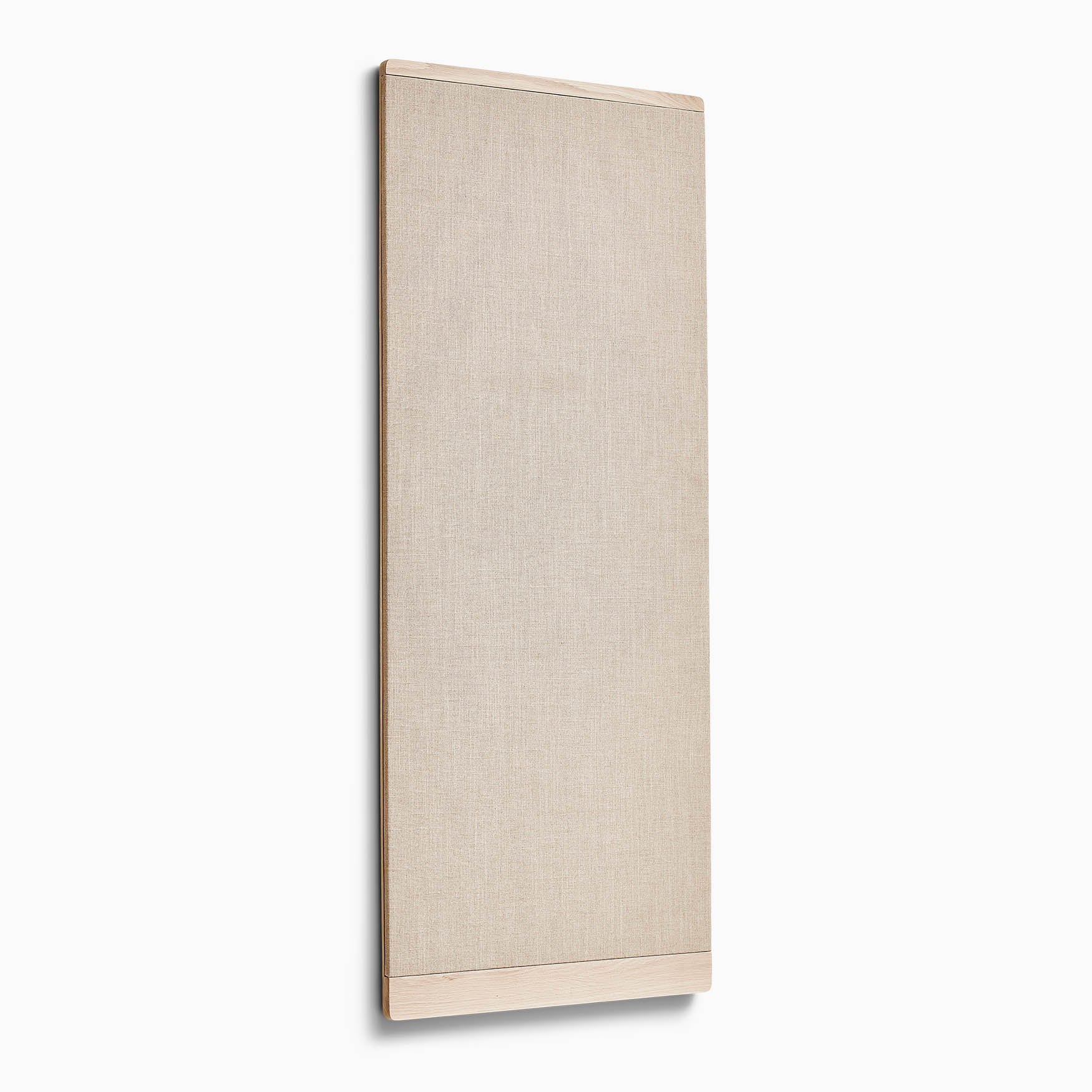 Form & Refine Rim Pinboard 60x145cm White Oiled Oak