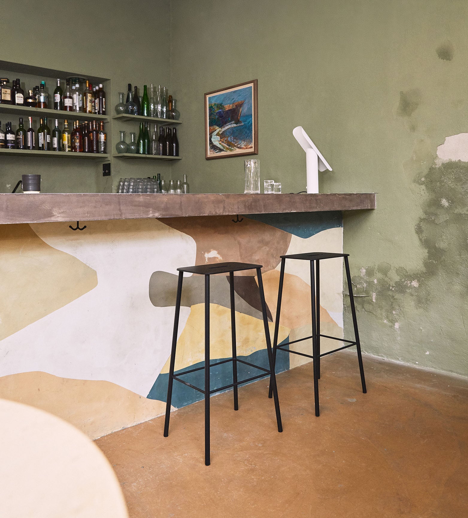 Frama Adam Mono Stool Black