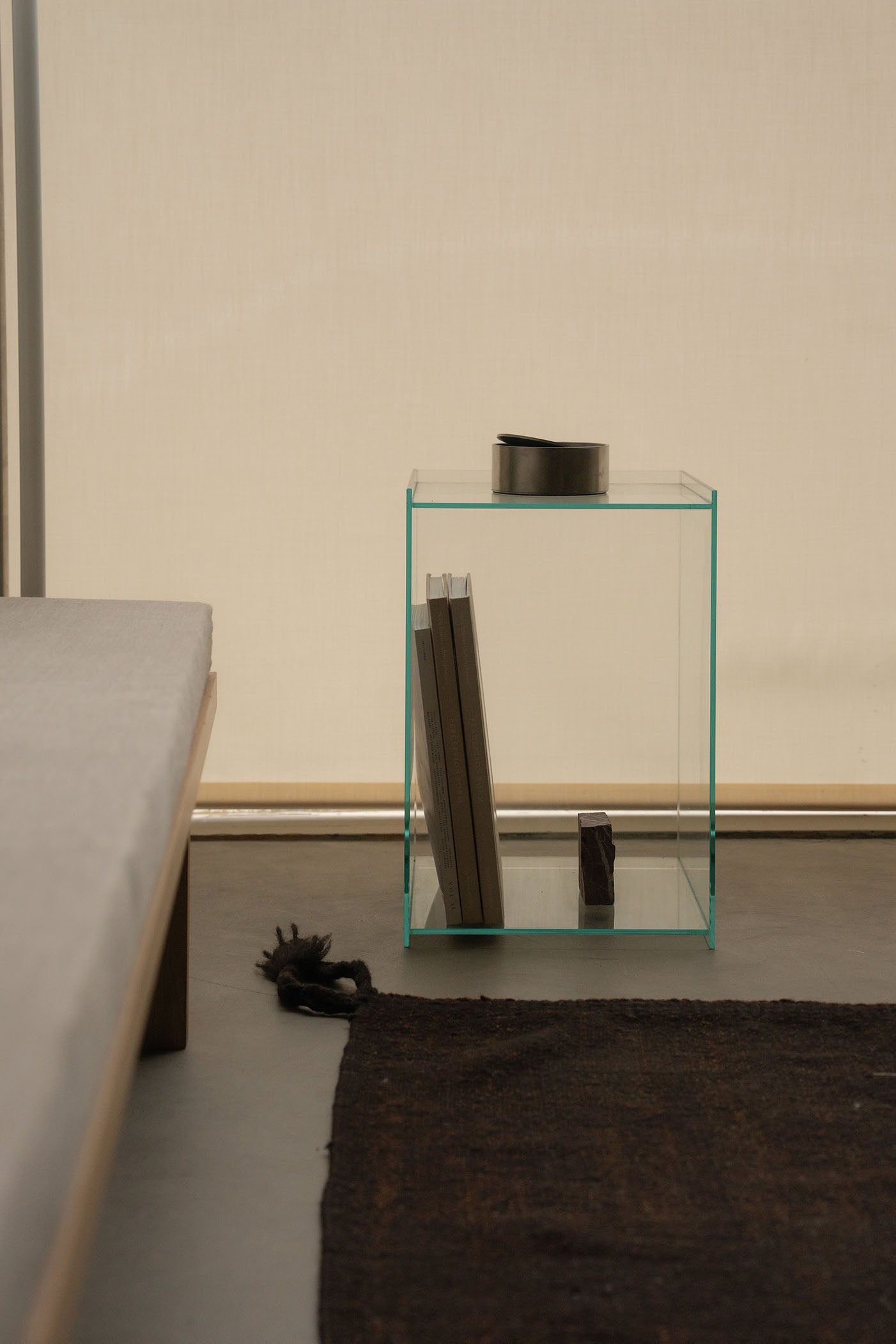 Frama Rivet Box Table - Glass