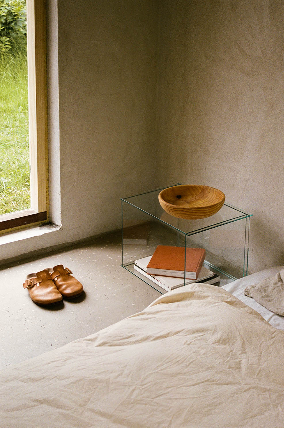 Frama Rivet Box Table - Glass