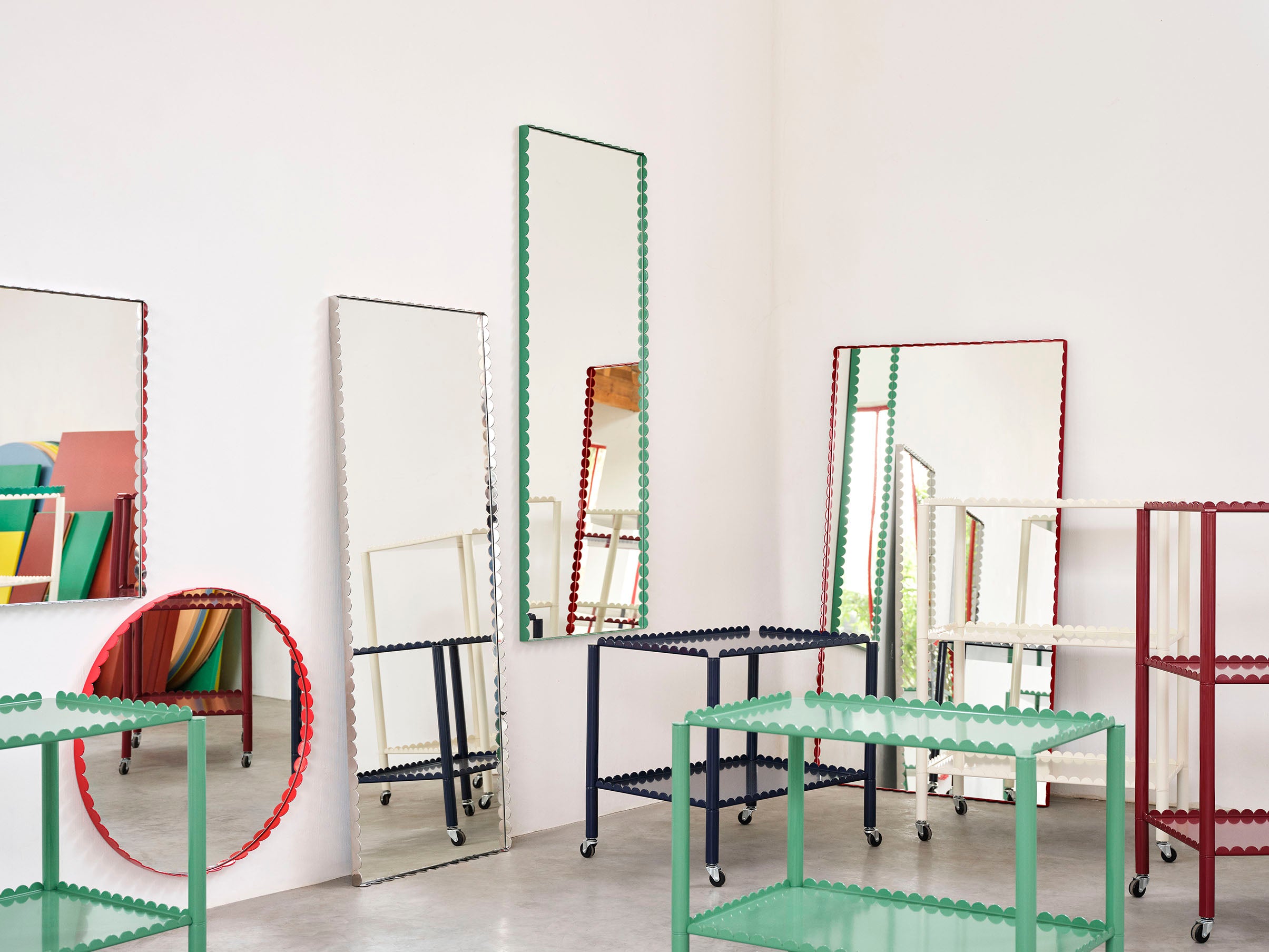 HAY Arcs Mirror Rectangle