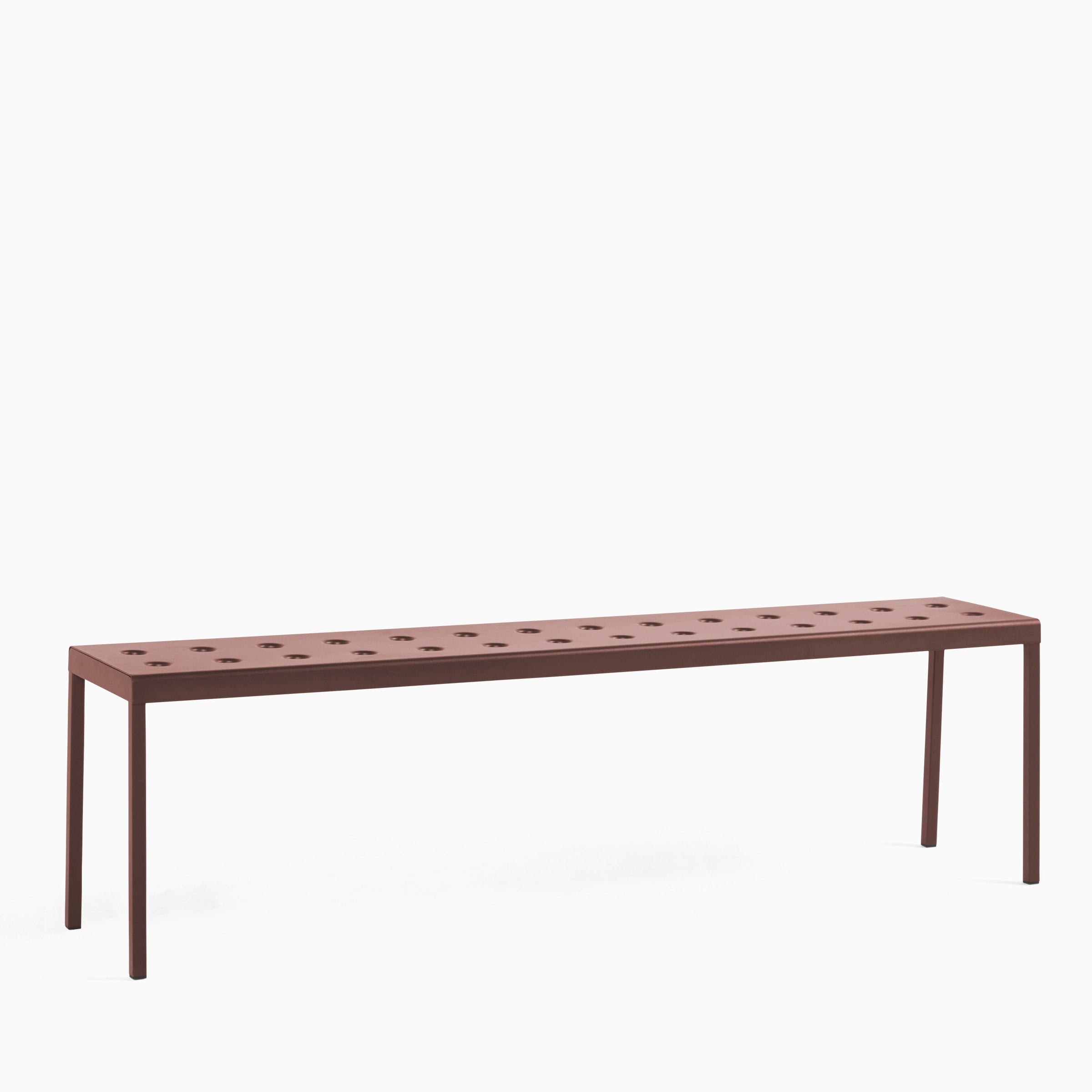 HAY Balcony Bench Large Iron Red