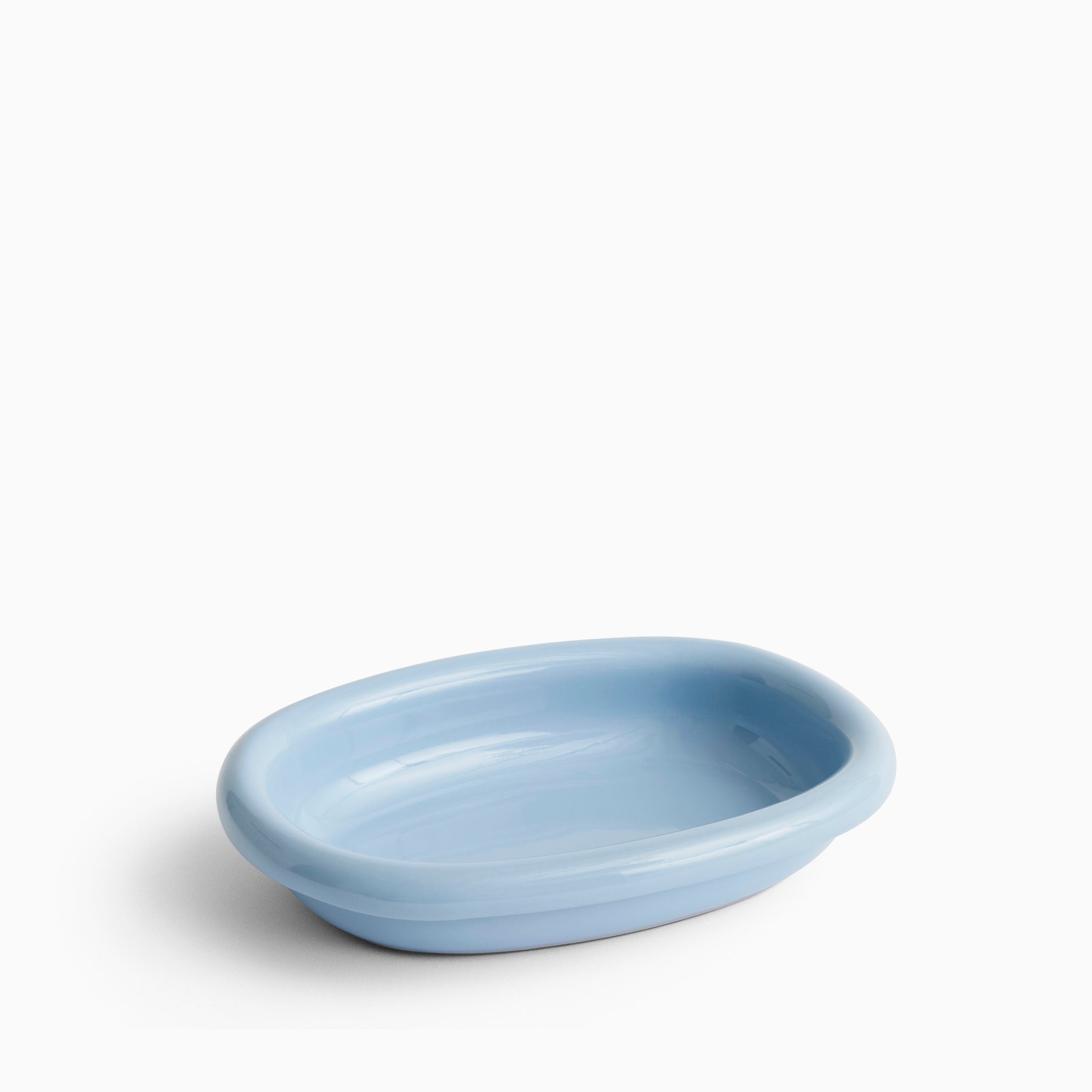 HAY Barro Oval Dish Small - Light Blue